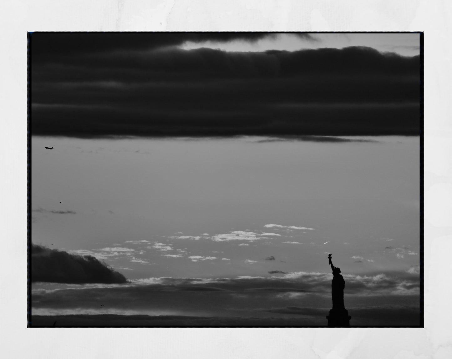 Statue of Liberty Print Black And White New York Photography