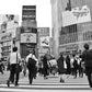 Shibuya Crossing Tokyo Japan Black And White Photography Print