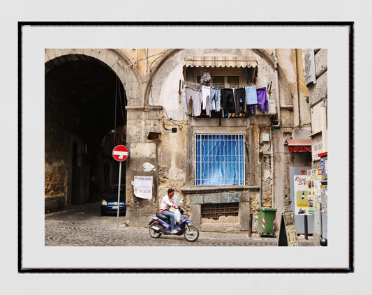 Naples Wall Art Italy Street Photography Print