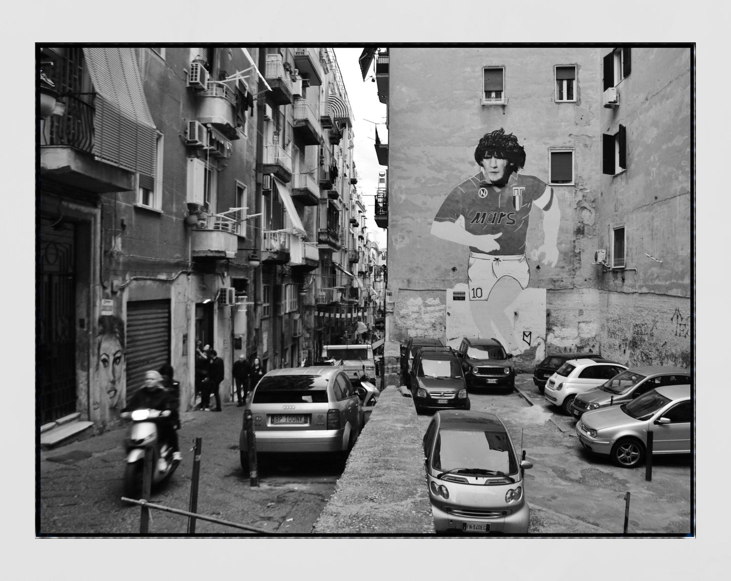 Maradona Napoli Print Naples Italy Photography