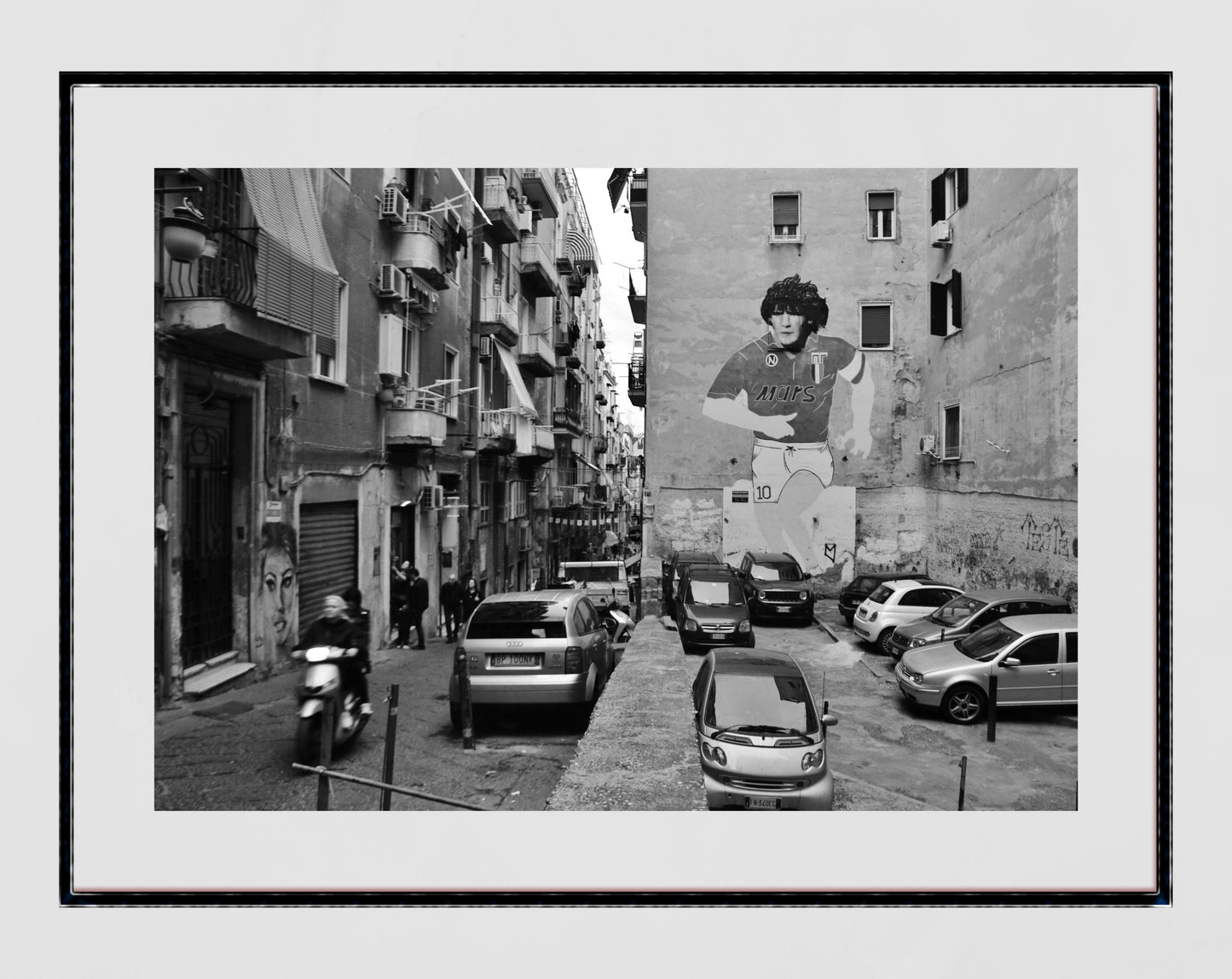 Maradona Napoli Print Naples Italy Photography