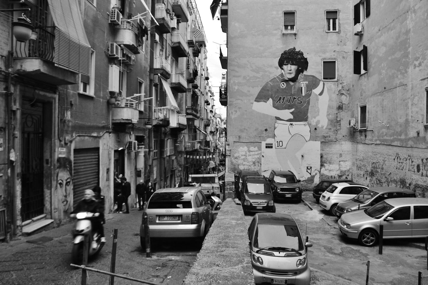 Maradona Napoli Print Naples Italy Photography