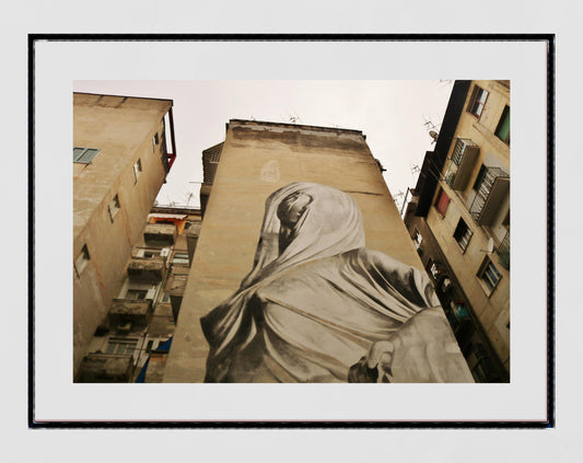 Street Art Print Spanish Quarter Naples Photography