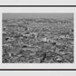 Naples Skyline Black And White Photography Print