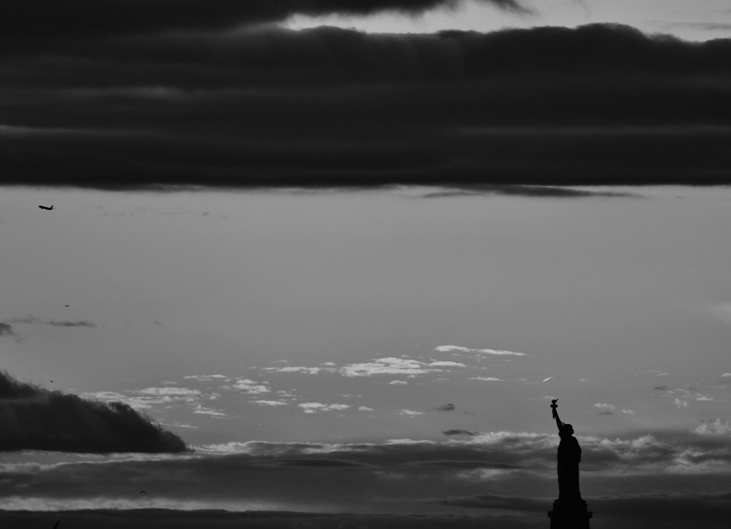 Statue of Liberty Print Black And White New York Photography