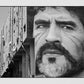 Maradona Napoli Jorit Agoch Mural Black And White Photography Print