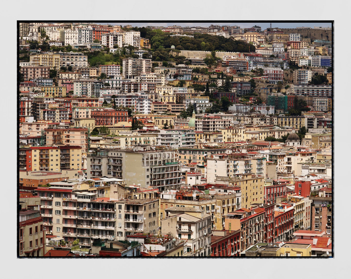 Italy Naples Skyline Photography Print