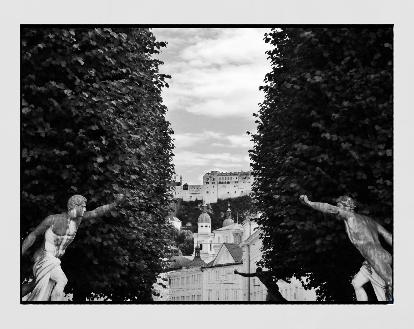 Salzburg Photography Print Mirabell Gardens Europe Wall Art