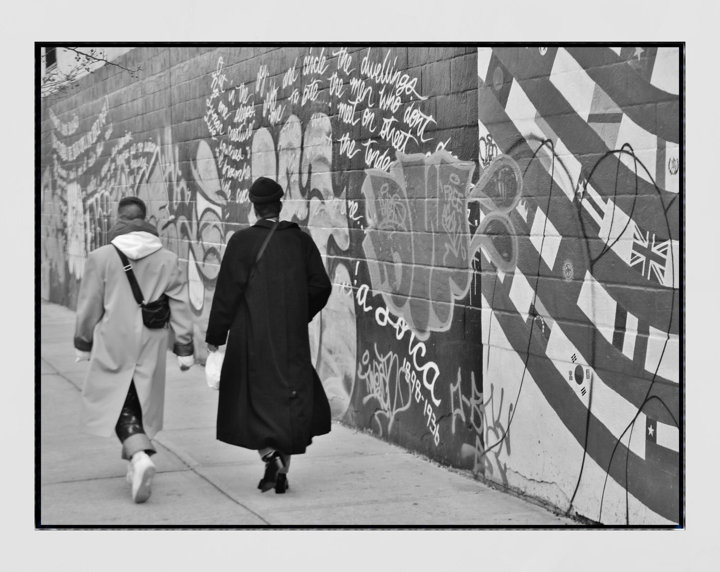 Bushwick Brooklyn Urban Black And White Photography Print