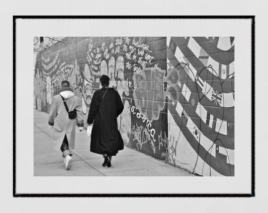 Bushwick Brooklyn Urban Black And White Photography Print