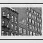 Tribeca New York Black And White Photography Print