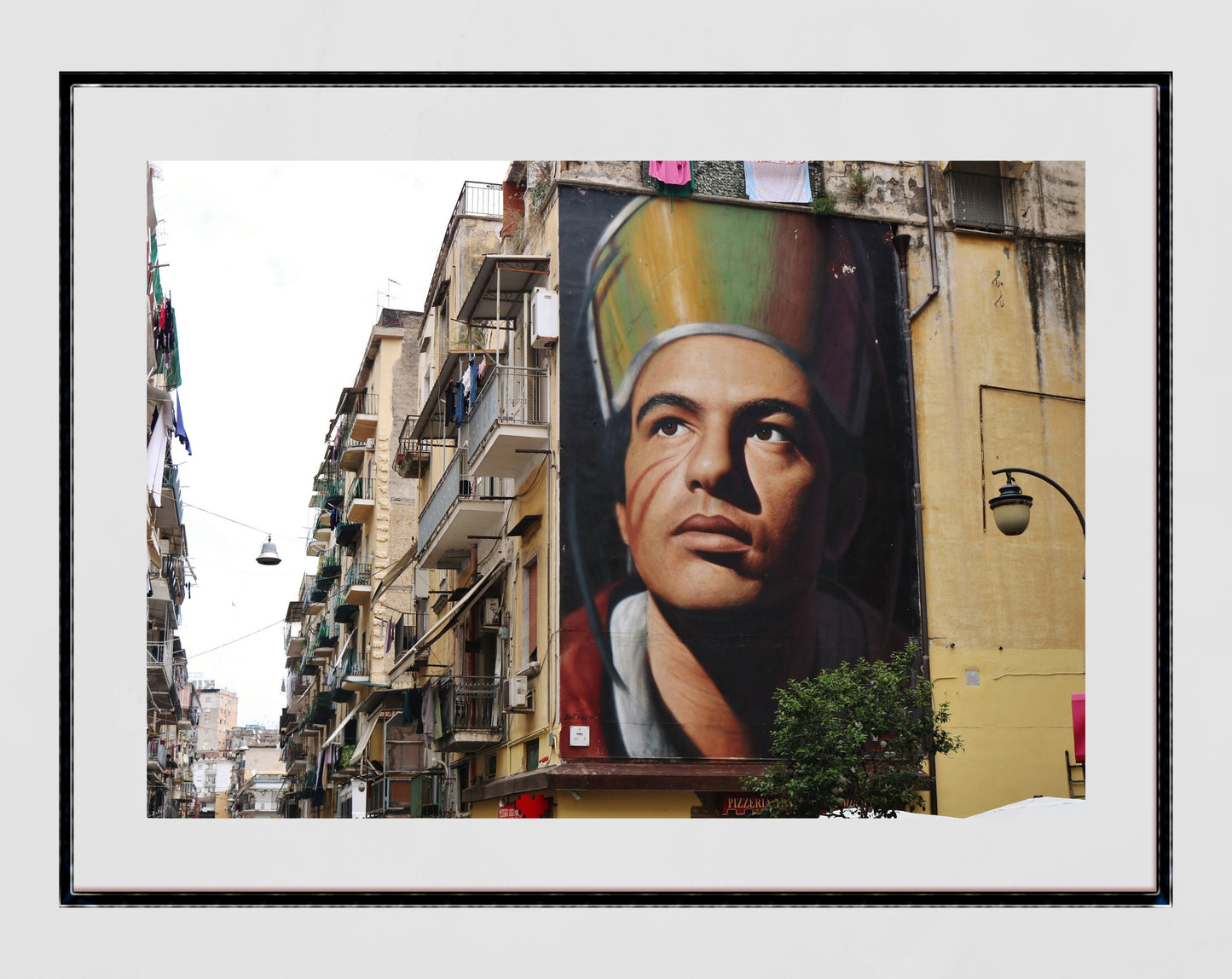 Saint Gennaro Mural Naples Italy Photography Print