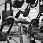 Salzburg Poster Love Lock Bridge Castle Hohensalzburg Fortress Black and White Photography Print