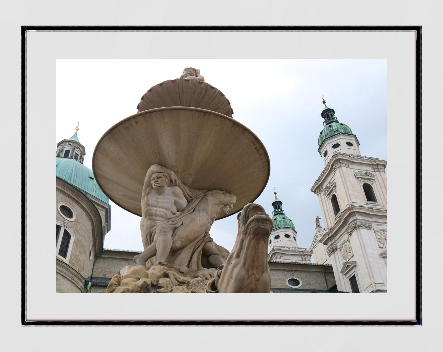 Salzburg Residenzplatz Europe Photography Print