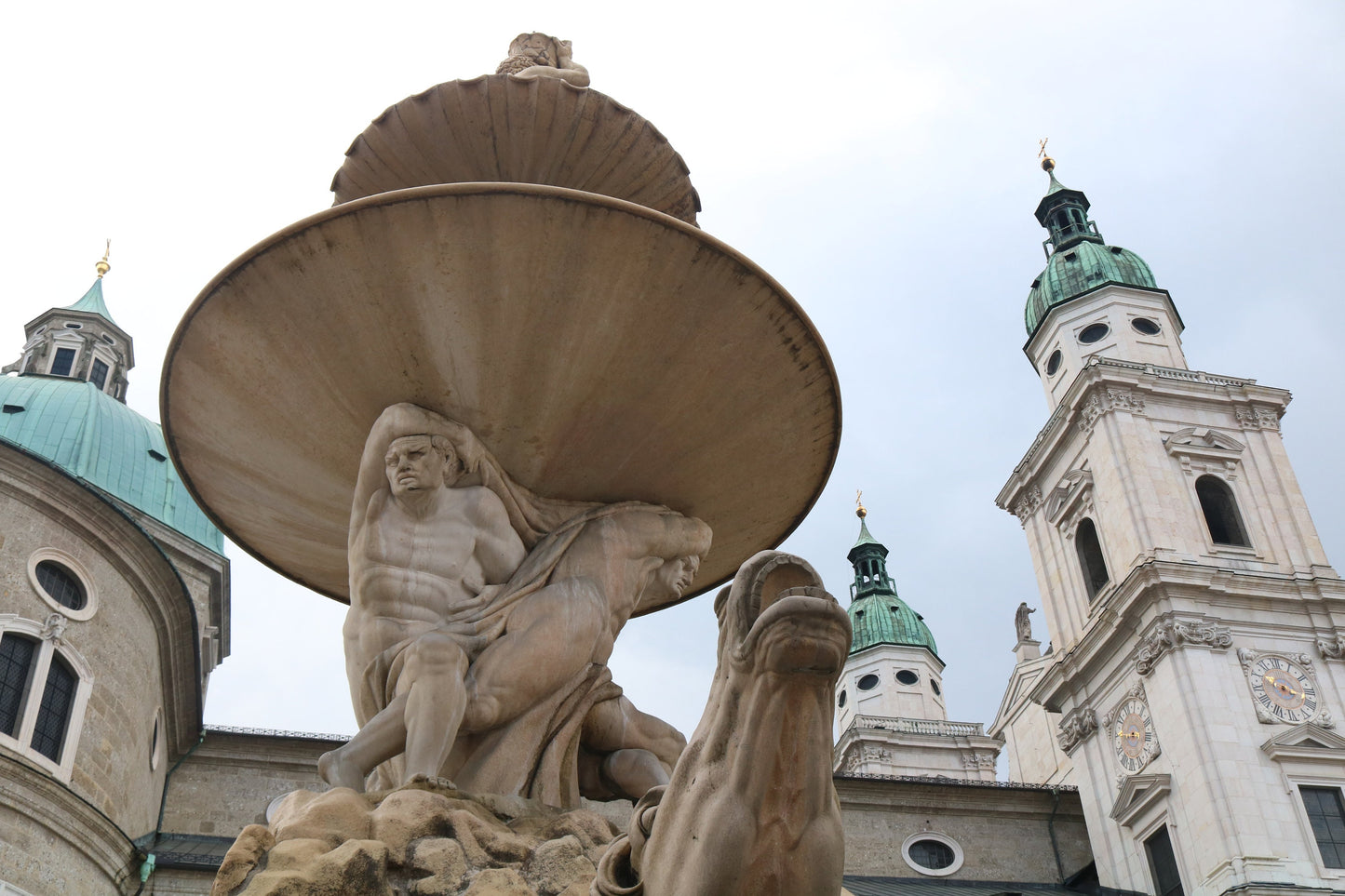 Salzburg Residenzplatz Europe Photography Print