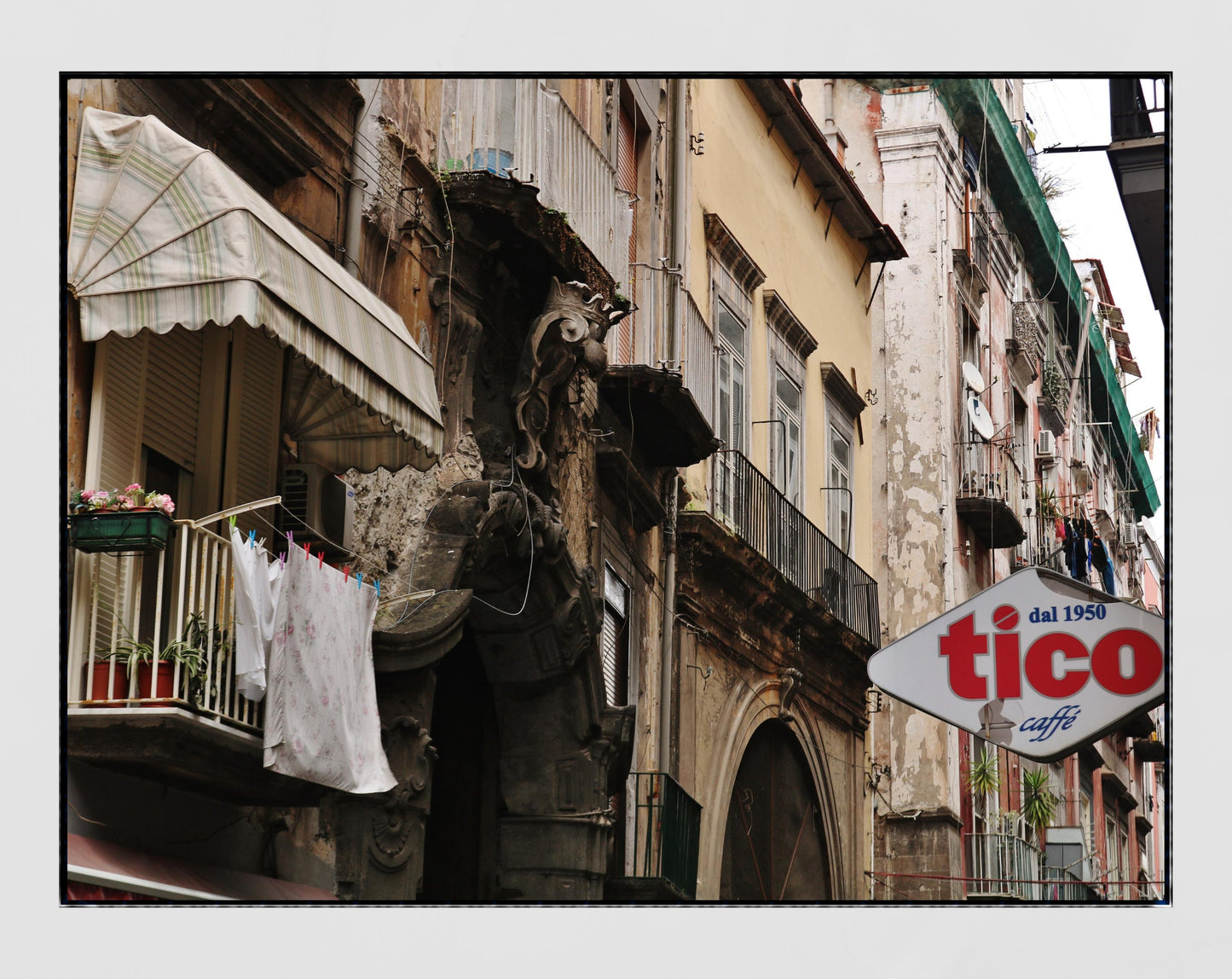 Naples Italy Wall Art Street Photography Print