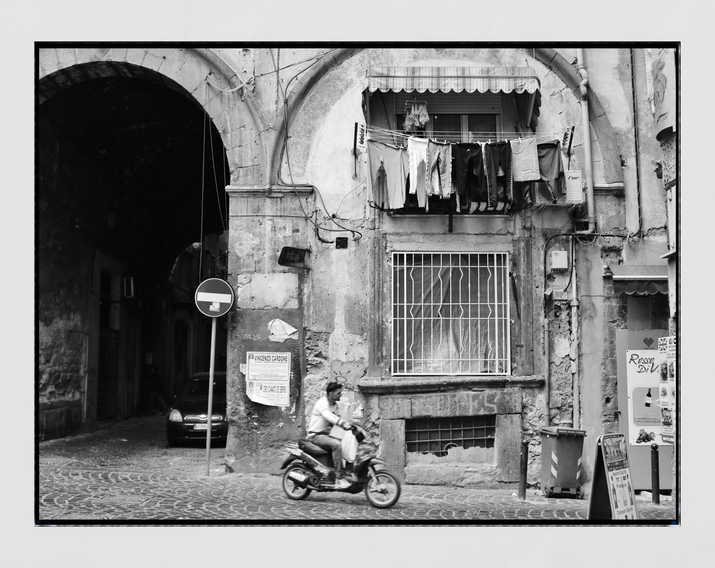 Naples Italy Wall Art Print Street Photography Napoli Poster