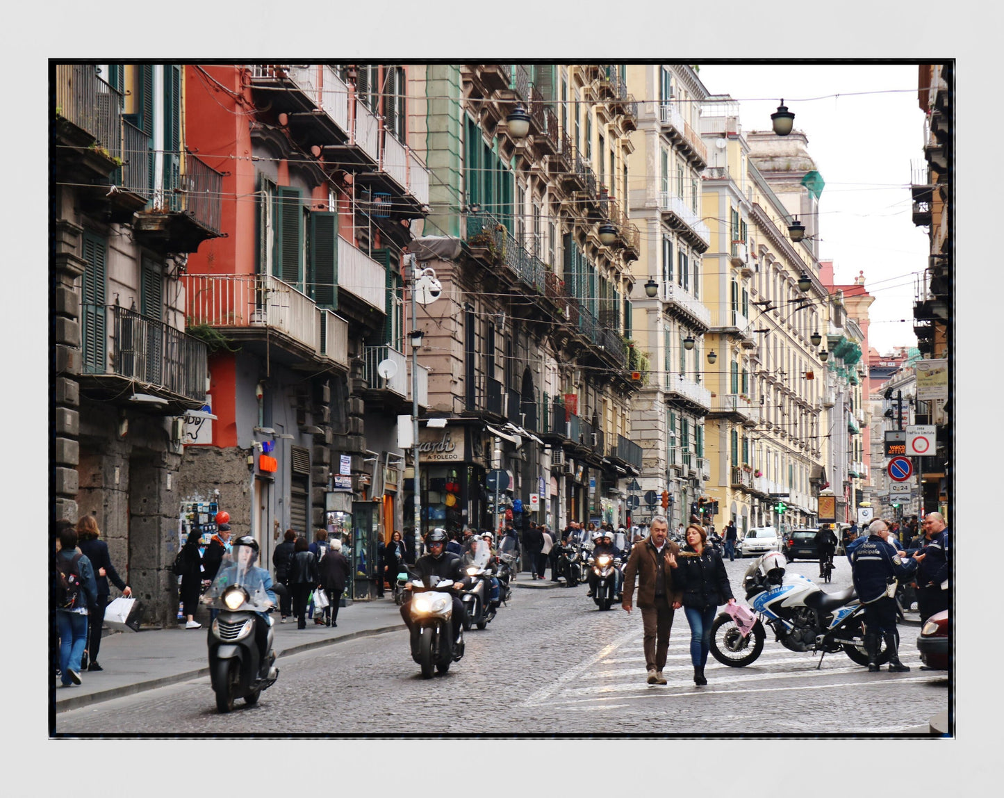 Naples Italy Wall Art Street Photography