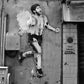 Maradona Poster Naples Black And White Print