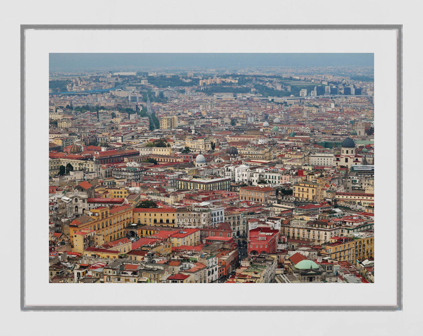 Naples Italy Skyline Photography Print