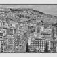 Naples Italy Skyline Black And White Photography Wall Art