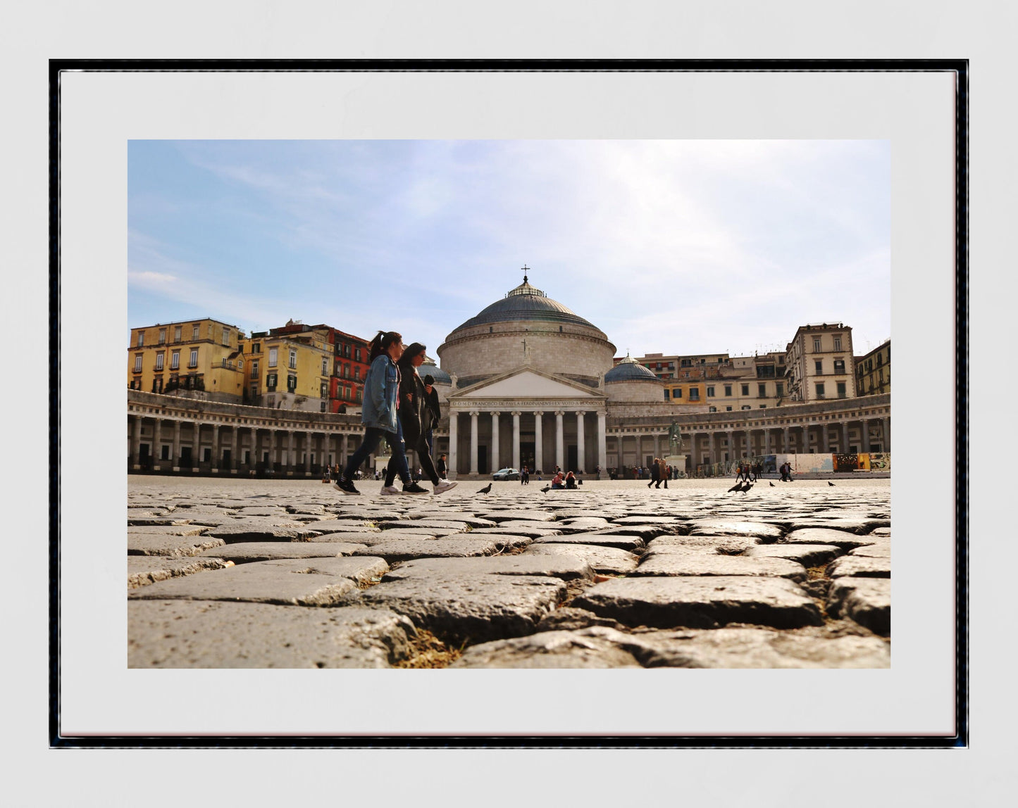Naples Italy Piazza del Plebiscito Photography Print