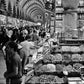 Turkey Istanbul Spice Bazaar Black And White Photography Print