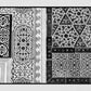 Islamic Pattern Topkapi Palace Istanbul Black And White Wall Art Photography