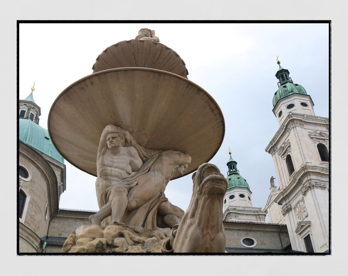 Salzburg Residenzplatz Europe Photography Print