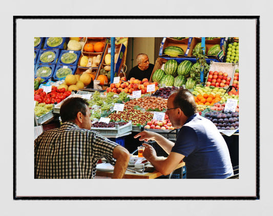 Istanbul Turkey Kadıköy Market Photography Print