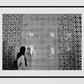 Middle East Islamic Pattern Topkapi Palace Istanbul Black And White Wall Art