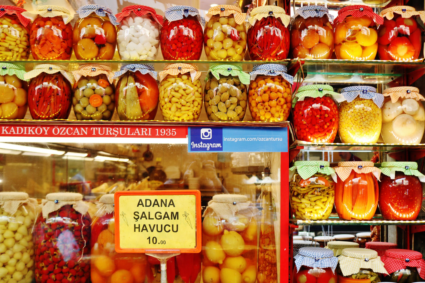 Turkish  Food Photography Istanbul Kadıköy Market Wall Art