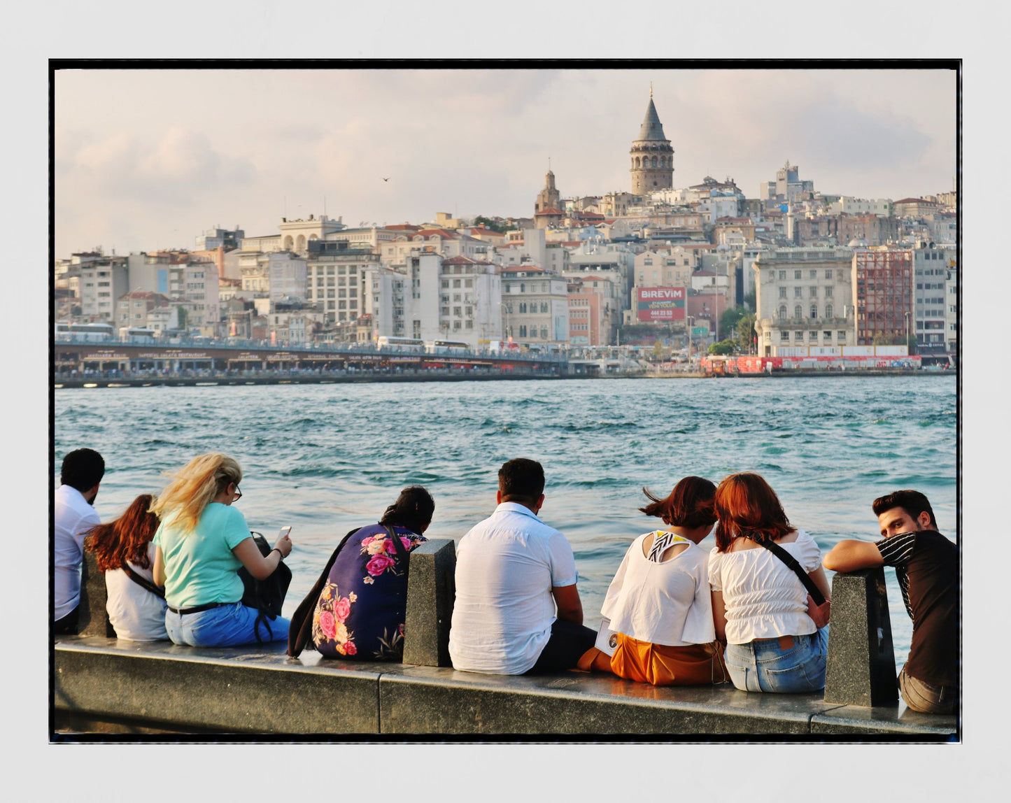 Istanbul Galata Tower Eminonu Photography Print