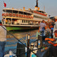 Istanbul Eminönü Fishing Photography Print Wall Art