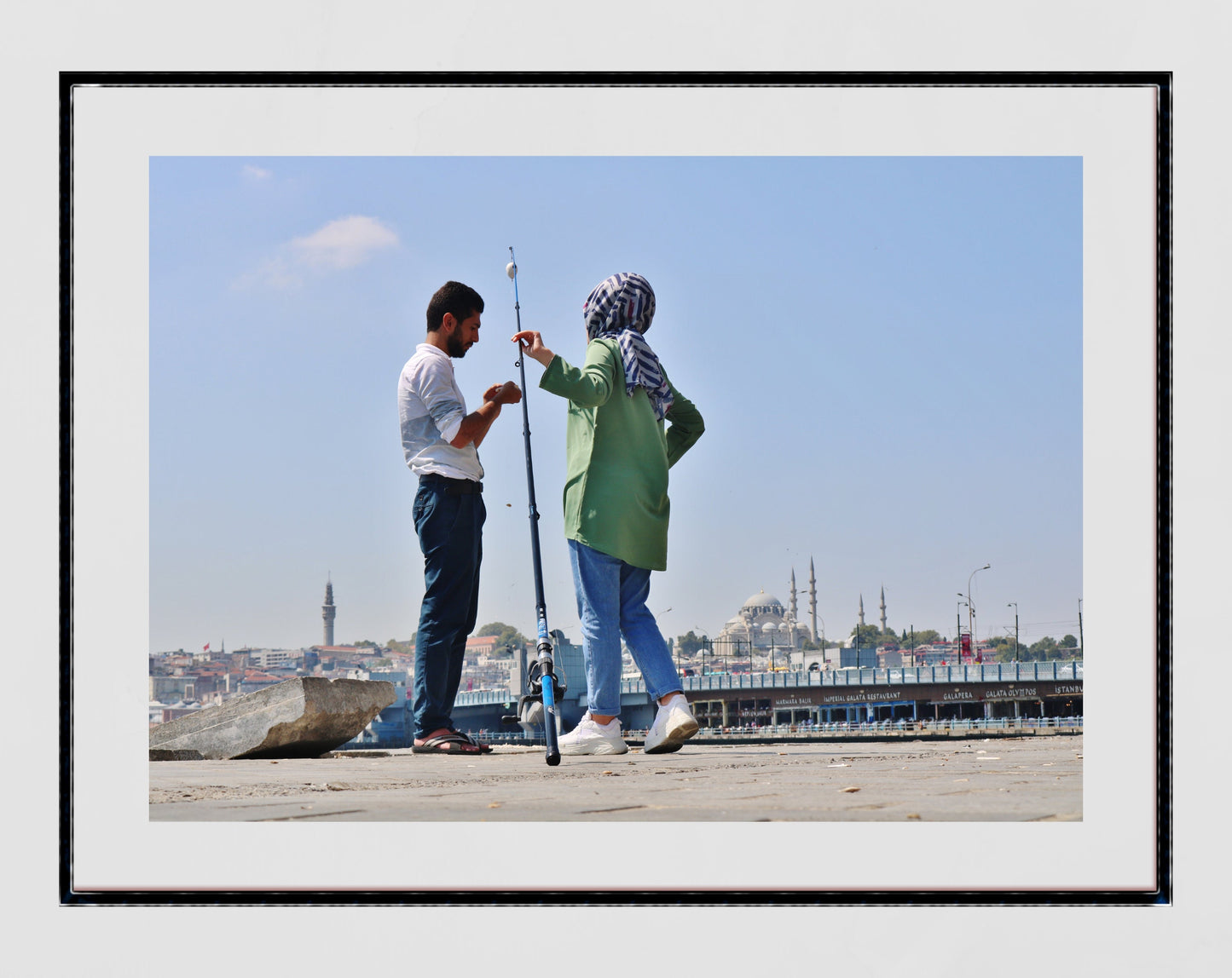 Istanbul Middle East Photography Print