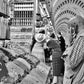 Turkey Istanbul Spice Bazaar Turkish Black And White Wall Art