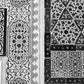 Islamic Pattern Topkapi Palace Istanbul Black And White Wall Art Photography
