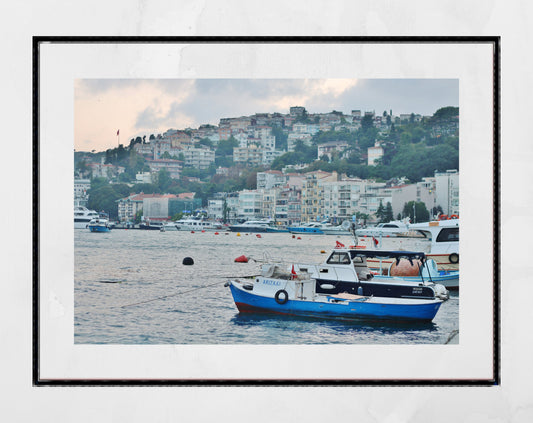 Istanbul Arnavutkoy Photography Print Wall Art