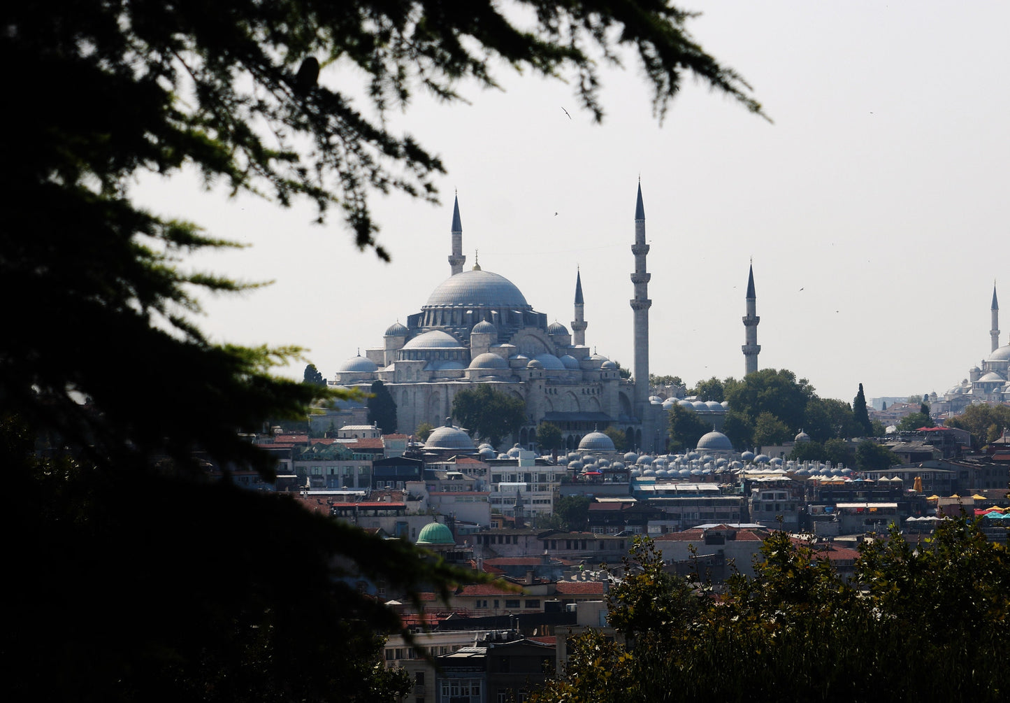 Istanbul Suleymaniye Mosque Middle East Photography Print Poster