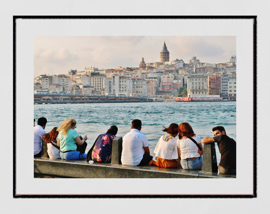 Istanbul Galata Tower Eminonu Photography Print