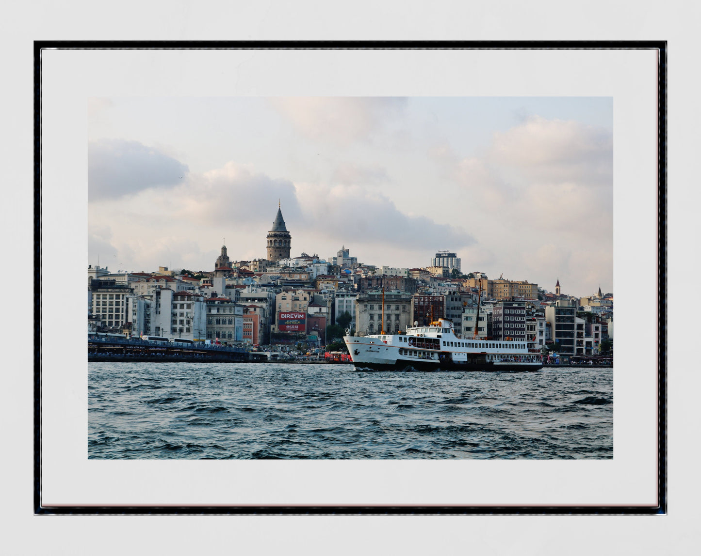 Istanbul Galata Tower Eminonu Photography Print Wall Art