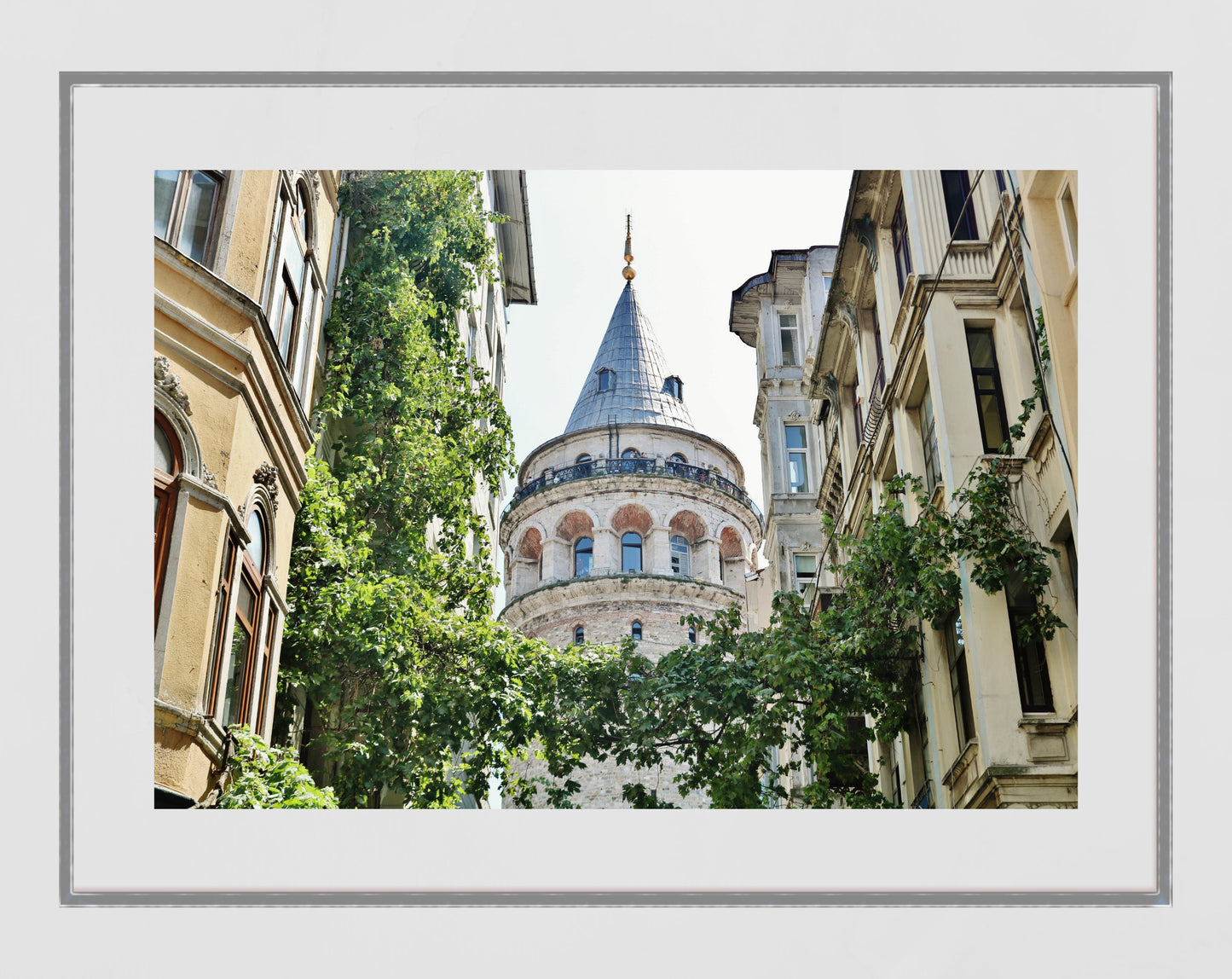 Istanbul Galata Tower Photography Print Wall Art