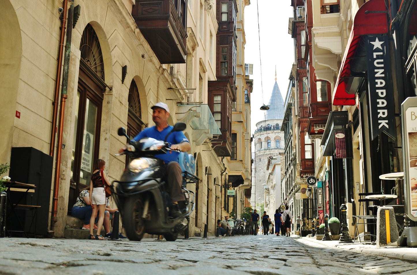 Istanbul Galata Photography Print Wall Art