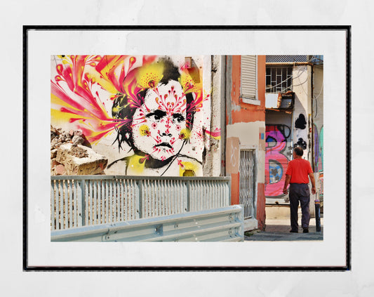 Istanbul Kadikoy Street Art Poster Photography Print