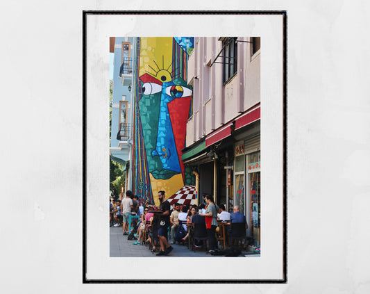 Istanbul Kadikoy Street Art Photography Print