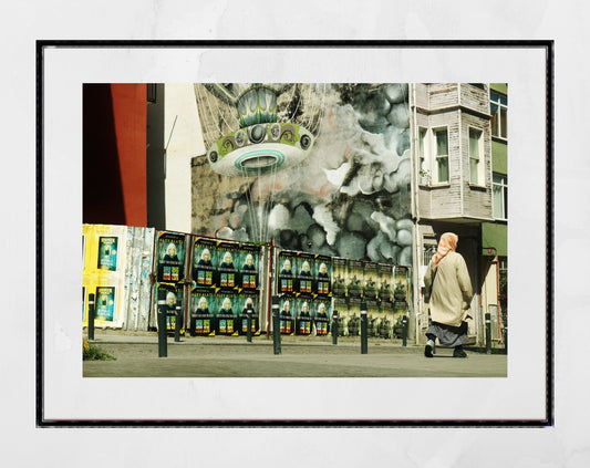 Istanbul Kadikoy Street Art Photography Print Poster