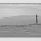 Blackpool Photography Print Blackpool Tower Beach Central Pier Black And White Poster Gift