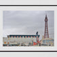 Blackpool Photography Print Blackpool Tower Central Pier Poster Gift