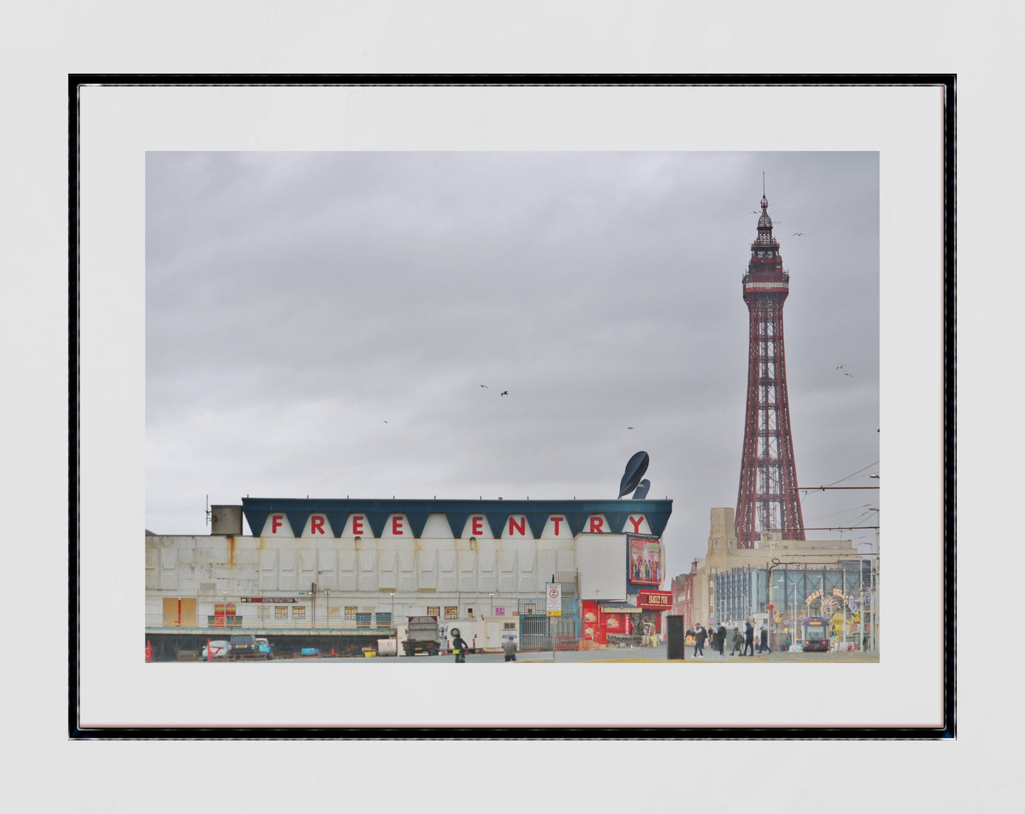 Blackpool Photography Print Blackpool Tower Central Pier Poster Gift