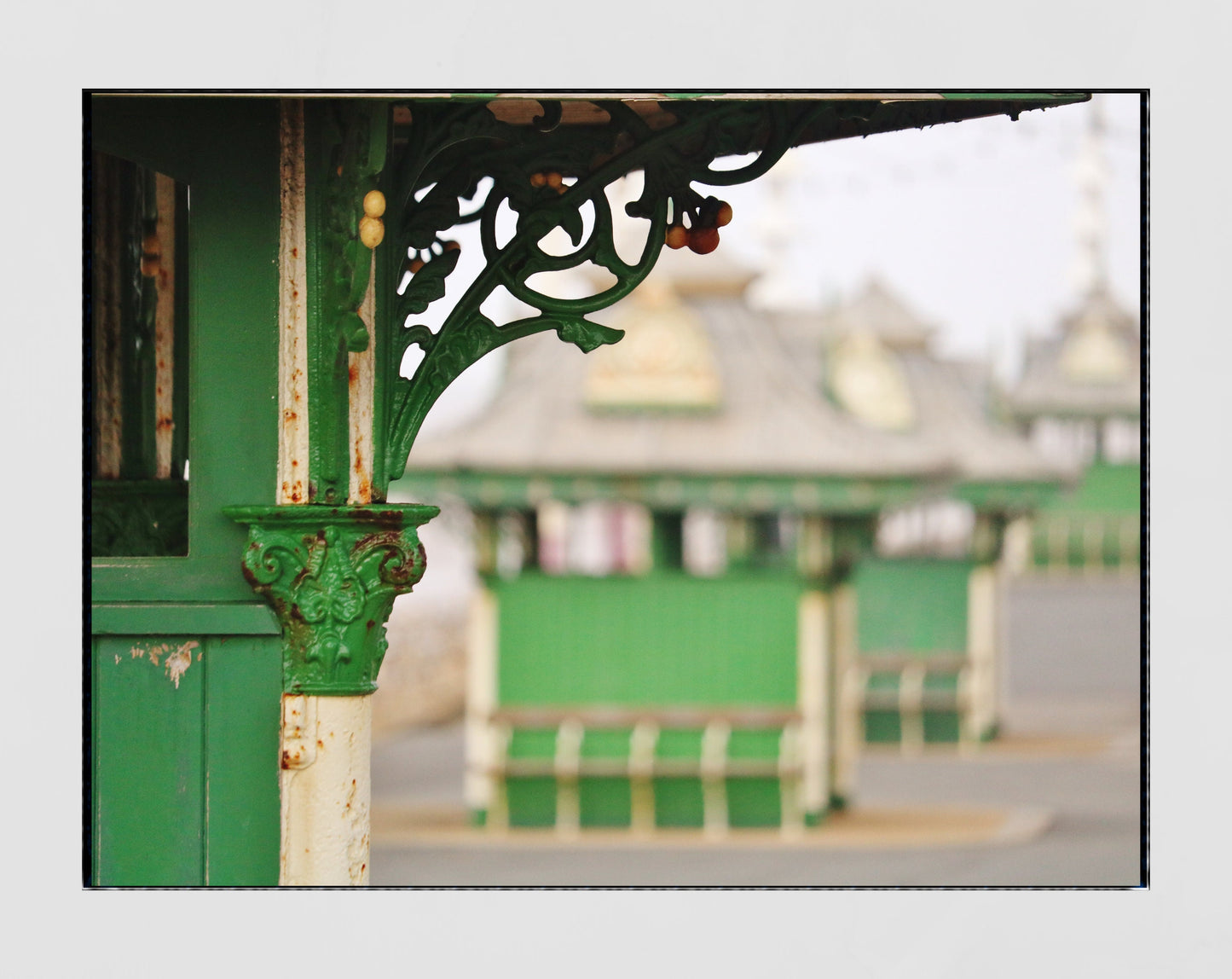 Blackpool Poster Victorian Shelter Photography Print